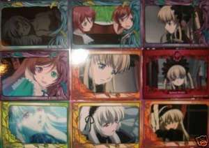 Rozen Maiden overture DVD ANIME trading cards COMPLETE