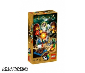 Залив Драйда - Настольная игра Героика - Heroica Draida Bay - Lego 3857