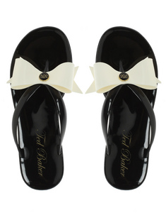 Ted Baker black flip flops