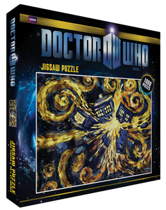 Doctor Who Exploding Tardis Jigsaw Puzzle