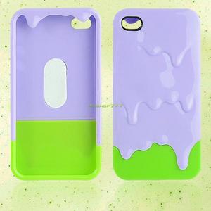 3D Melting Ice-Cream Hard Back Case Skin Cover For Apple iPhone