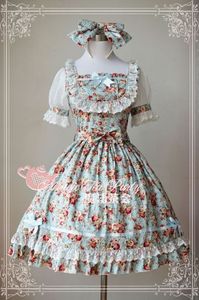 Magic tea party dress with roses