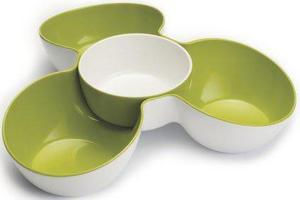 Тройное блюдо для сервировки