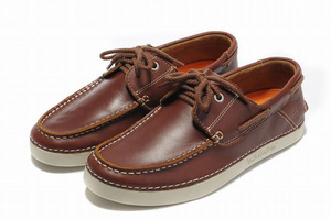 Mens Timberland Earthkeepers 2-Eye Boat Shoe Wine