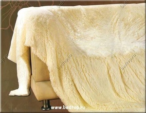 Плед-покрывало на кровать (белый)