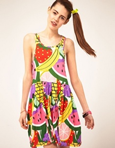 Платье с фруктами!