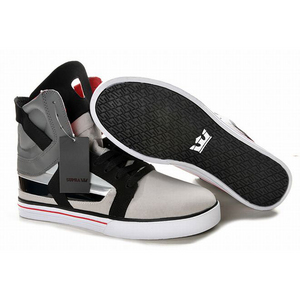 supra skytop ii grey black men high tops footwear