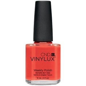 CND, Vinylux, недельный лак оттенок Electric Orange