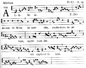 Learn gregorian chant