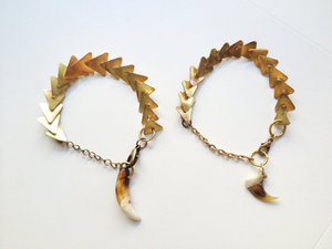 Tooth and Nail - Bohemian Scale-Armor Chain Bracelet