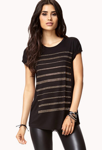 Metallic Studded Tee