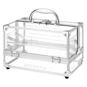 Средний прозрачный чемоданчик Sephora