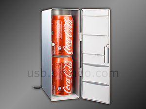 USB Fridge-Shaped Cooler and Warmer