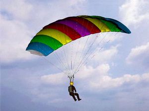 Полет на параплане