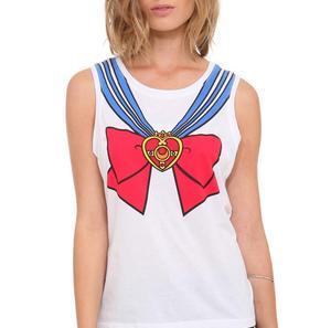 Sailor Moon Uniform Muscle Tank Top