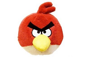 Мягкую игрушку Angry Birds в машину