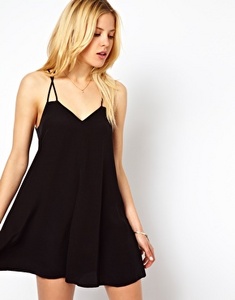 ASOS Swing Playsuit with Spaghetti Straps