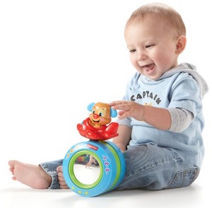 Мячик в форме щенка Ползаем вместе, Fisher-Price