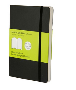 Soft cover L size plain classic notebook by Moleskine