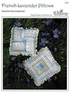 French Lavender Pillows - Cross Stitch Pattern