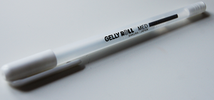 Белая гелевая ручка Sakura of America - Gelly Roll White