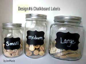 Chalkboard Labels