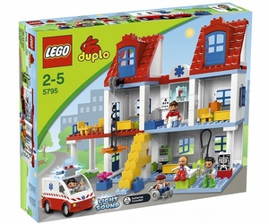 Конструктор Lego DUPLO Большая городская больница, лего 5795