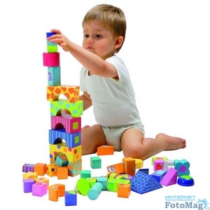 Tiny Love Развивающие кубики Набор деревянных развивающих кубиков Boikido.