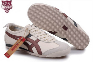 Women's Onitsuka Tiger Kanuchi Beign Brown Running Shoes