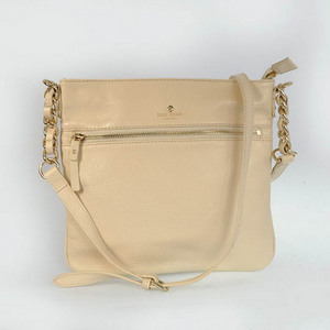 Kate Spade Cobble Hill Ellen Leather Crossbody Bag Beige