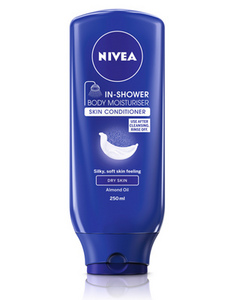 nivea in shower body