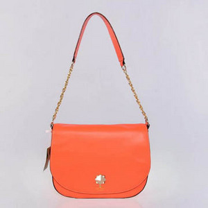 Kate Spade New Bond Street Sawyer Leather Shoulder Bag Orange