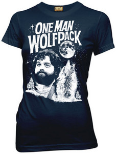 "One man wolfpack" t-shirt