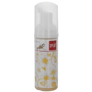 Очищающая пенка Splat "Oral Care Foam" для зубов и десен, 2в1, с ароматом ванили