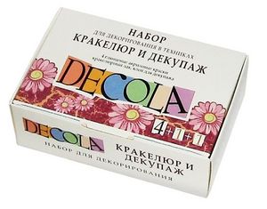 Акриловые краски для декупажа Декола
