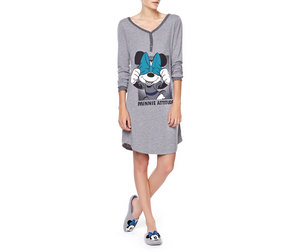 MINNIE PRINT NIGHTDRESS WITH TEXT