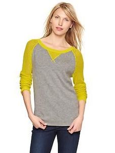 Yellow sweater