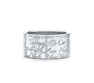 Tiffany Notes ring