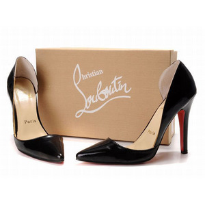 Christian Louboutin Nib 120mm Patent Leather Pumps Black