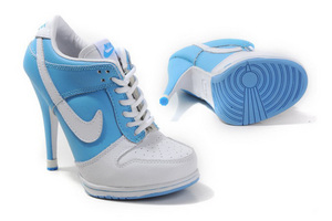 Women Nike Dunk SB Low Heels Blue White