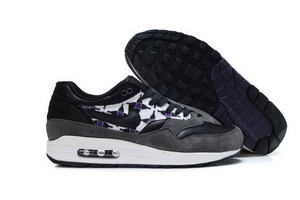 Nike Air Max 1 Black Black Sail Anthracite Mens Shoes