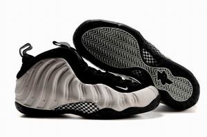 2010 Air Foamposite One Metallic Silver/Black Men's