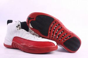 Nike Air Jordan 12 Retro White/Red Men's