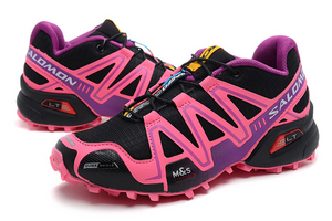 Salomon Speedcross CS 3 Womens Black Pink Trail Running Shoe