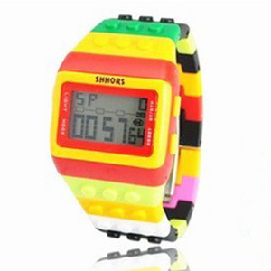 Rainbow Digital LED Watch