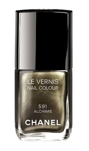 Chanel Le Vernis Nail Colour - Alchimie (golden khaki)