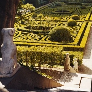 jardines del palacio de Liria