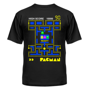 футболка Pacman High score