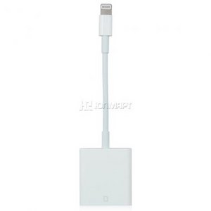 переходник Apple с разъёма Lightning на SD Card Camera Reader