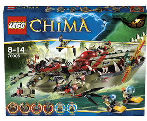 Lego chima «Флагманский корабль Краггера»